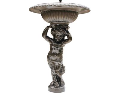 Fontaine de jardin Angelot (Vieux bronze)