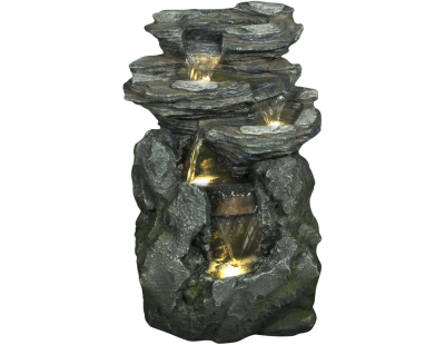 Fontaine en polyrésine La Dordogne 37 x 32 x 59 cm