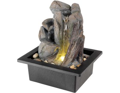 Fontaine en polyrésine avec LED  Zen (Modèle 1)