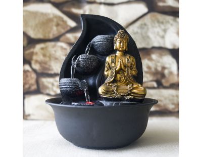 Fontaine relaxante bouddha LED Praya
