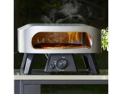 Four à pizza au gaz Classic avec porte (Pierre à pizza 34.5 x 34.5 x 1 cm)