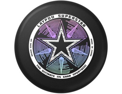 Frisbee aérodynamique Ultimate (Noir)