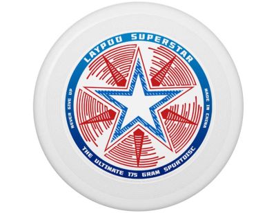 Frisbee aérodynamique Ultimate (Blanc)