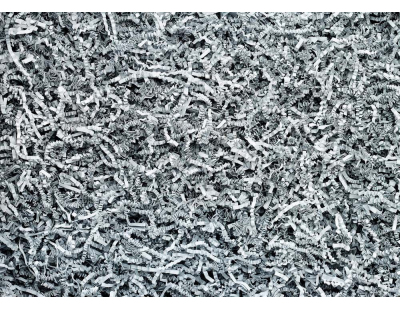 Frisure papier plissé (sachet de 1kg) (Gris)