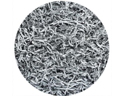 Frisure papier plissé (sachet de 1kg) (Gris)