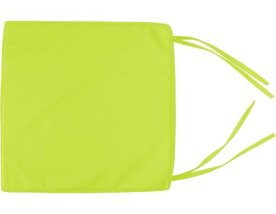 Galette de chaise de jardin carrée 38 cm (Vert anis)