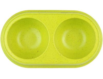 Gamelle double en bambou 26.5 cm
