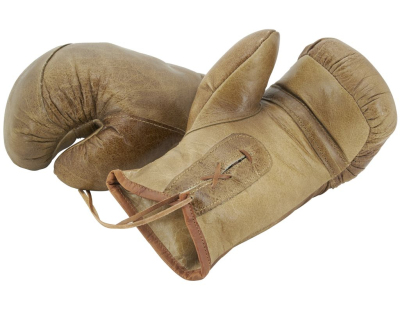 Gants de boxe en cuir de buffle