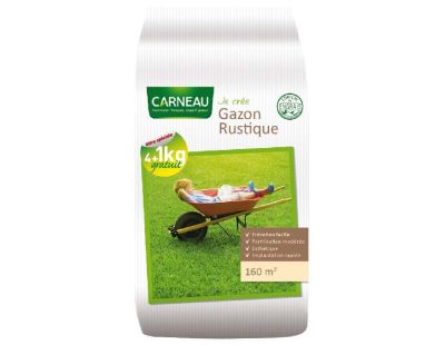 Gazon rustique implantation rapide tous terrains (160 m²)