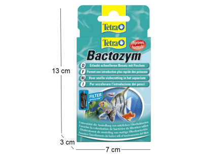 Gélules accélérateur biologique Tetra Bactozym