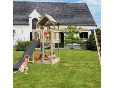 Glissière de toboggan en PEHD Tsuri 290 cm (Anthracite)