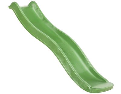 Glissière de toboggan avec vague en PEHD Tweeb 175cm (Vert pomme)