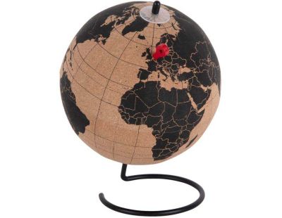 Globe terrestre en liège World (15 x 20 cm)