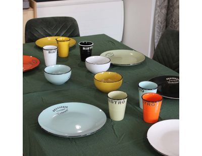 Gobelets colorés Brasserie bistrot (Lot de 6)