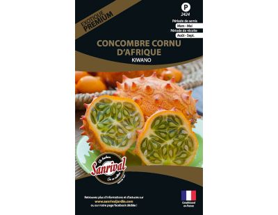 Graines potagères premium Concombre (Cornu d’Afrique)