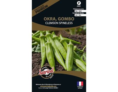 Graines potagères premium Okra gombo