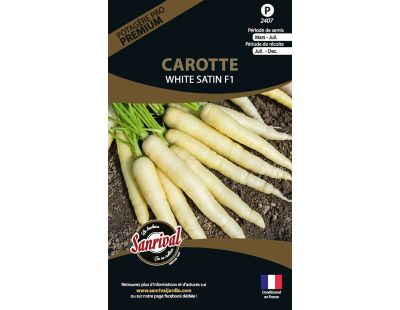 Graines potagères premium carotte (White satin)