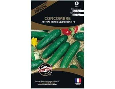 Graines potagères premium concombre Picolino mini snacking (Picolino mini snacking)
