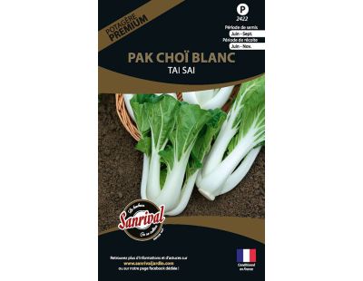 Graines potagères premium pak choï (Blanc)