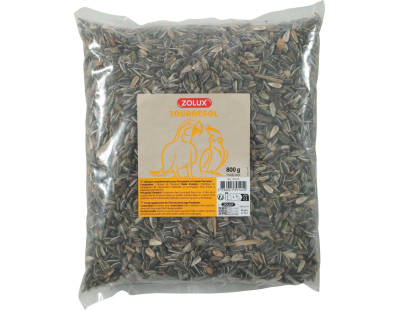 Graines de tournesol pour peroquets et grandes peruches (3 sachets de 800 gr)