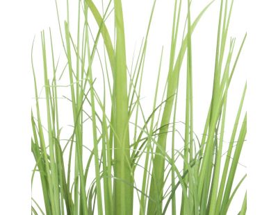 Graminées artificielles pot en corde hauteur 65 cm