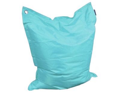 Grand coussin uni maxi (aqua)