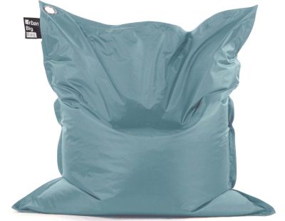 Grand coussin uni Maxi (Bleu Mineral)