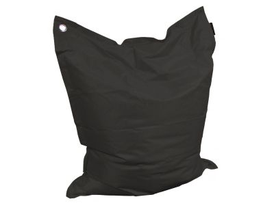 Grand coussin uni Maxi (Noir)