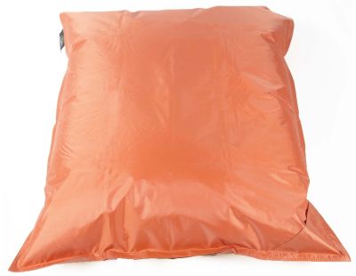 Grand coussin uni Maxi (Orange Lave)