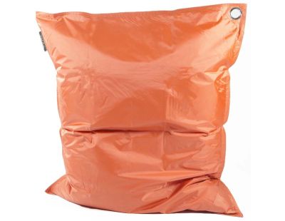 Grand coussin uni Maxi (Orange Lave)