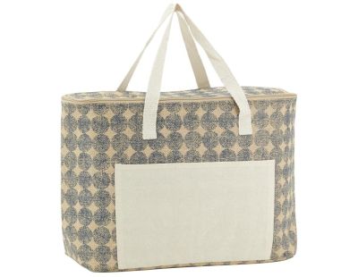 Sac lunch isotherme en jute (Point 46x15x32)