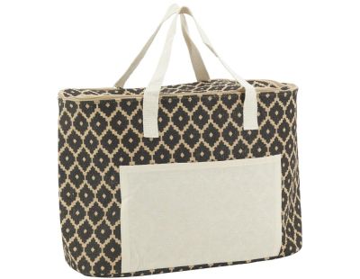 Sac lunch isotherme en jute (Diamant 46x15x32)