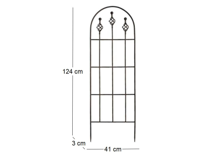Grand treillage à plantes Héritage 124 cm