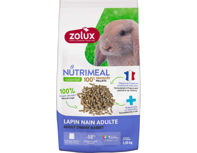 Granulés pour lapin adulte Nutrimeal 2.55 kgs