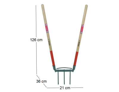 Grelinette Bioculteur fabrication française (3 dents)