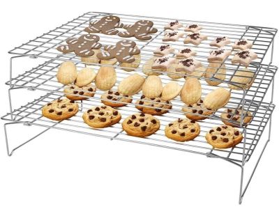Grille de refroidissement 3 étages en inox