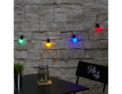 Guilande extérieure 10 ampoules LED 2.70 m (Multicolore)