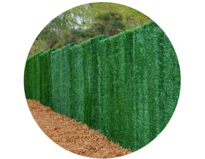 Haie artificielle occultation totale 147 brins en rouleau Alpha (2 x 3 m)
