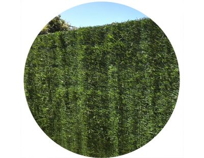 Haie artificielle vert thuyas 127 brins en rouleau Europa (1 x 3 m)