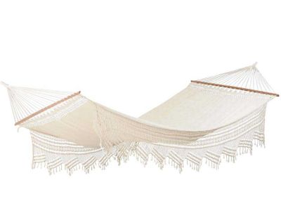 Hamac artisanal XXL en coton jacquard Palacio
