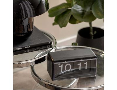 Horloge Clock Retro Boxed Flip (Noir)