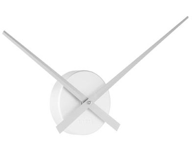 Horloge aiguilles Big Time 41cm (Argent)