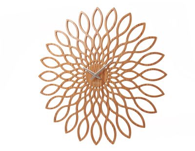 Horloge en bois Sunflower 60 cm