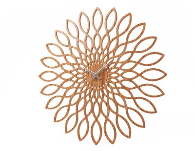Horloge en bois Sunflower 60 cm