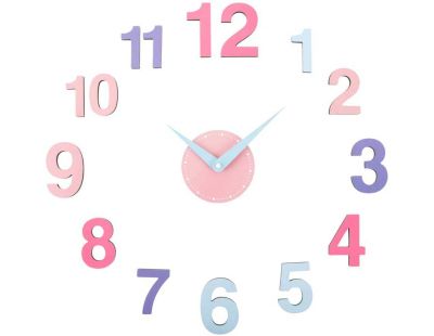 Horloge colorée DIY Chica