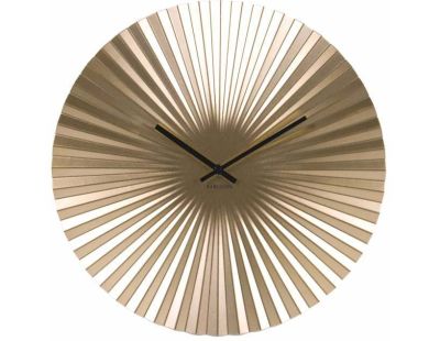 Horloge design en métal Sensu (Doré)