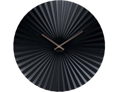 Horloge design en métal Sensu (Noir)