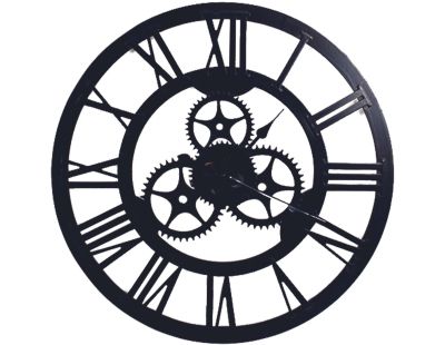 Horloge avec engrenage 70 cm