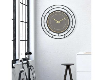 Horloge en métal  Fashion dark 70 x 5.5 cm