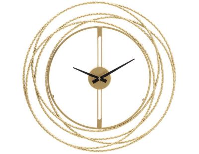 Horloge en métal Gold trips 50 x 4 cm